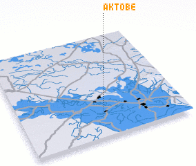 3d view of Aktobe