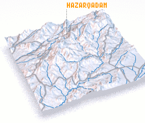 3d view of Hazār Qadam