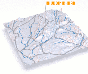 3d view of Khuddi Mīr Khān