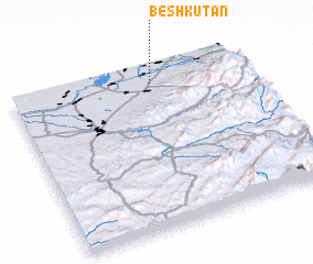 3d view of Besh-Kutan