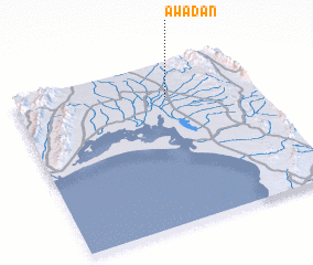 3d view of Awādān