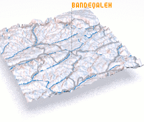 3d view of Band-e Qal‘eh