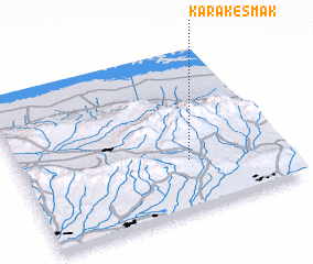 3d view of Kara-Kesmak