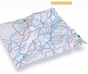 3d view of Rahīm Khān