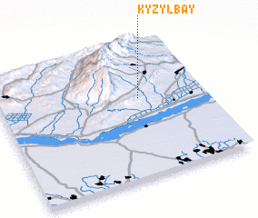 3d view of Kyzyl-Bay