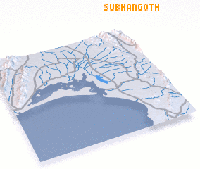 3d view of Subhān Goth