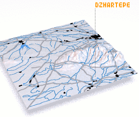 3d view of Dzhar-Tepe