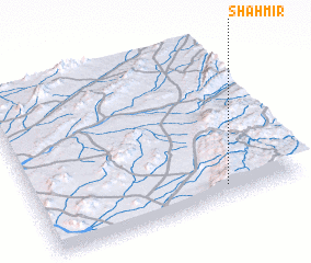 3d view of Shāh Mīr