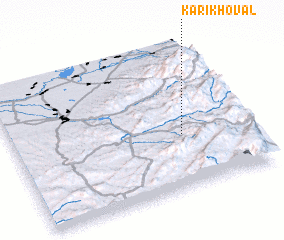 3d view of Kari-Khovalʼ