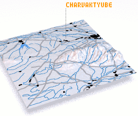 3d view of Charvak-Tyube