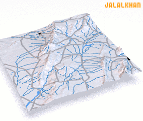 3d view of Jalāl Khān