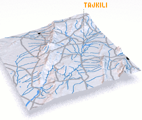 3d view of Tāj Kili