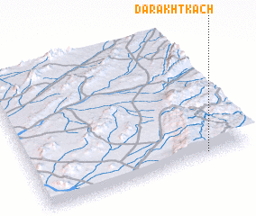 3d view of Darakht Kach