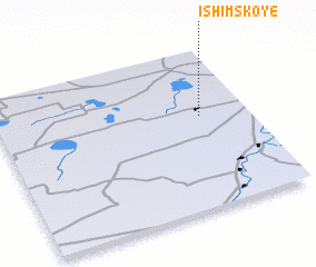 3d view of Ishimskoye