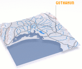 3d view of Goth Āmūn