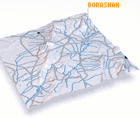 3d view of Bora Shāh