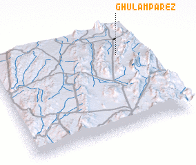 3d view of Ghulām Parez