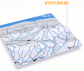 3d view of Kyzylkulak