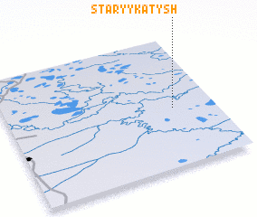 3d view of Staryy Katysh