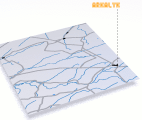 3d view of Arkalyk