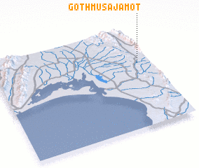 3d view of Goth Mūsa Jāmot