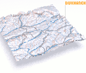 3d view of Dīv Khāneh
