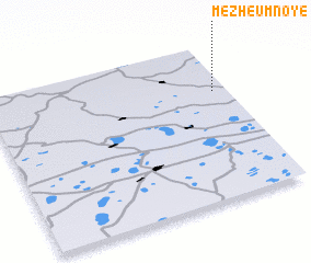 3d view of Mezheumnoye