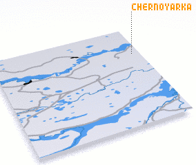 3d view of Chernoyarka