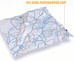 3d view of Kile Malik Muhammad Jān