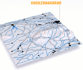 3d view of Khodzha-Akhrar