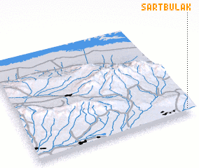 3d view of Sart-Bulak