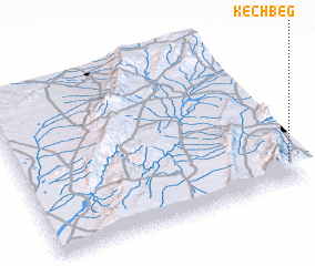 3d view of Kech Beg