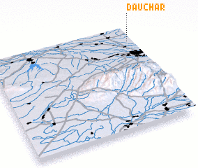 3d view of Dauchar