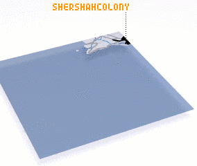 3d view of Sher Shāh Colony