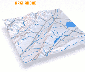 3d view of Arghandāb