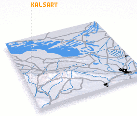 3d view of Kalʼ-Sary