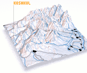 3d view of Koshkulʼ