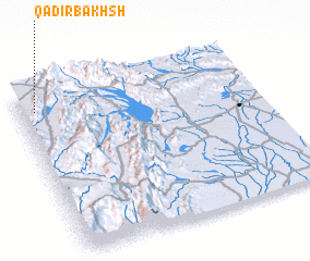 3d view of Qādir Bakhsh