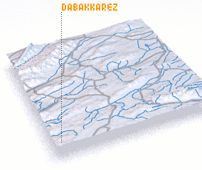 3d view of Dabak Kārez