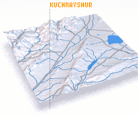 3d view of Kūchnay S̲h̲ūr