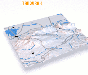 3d view of Tandūrak