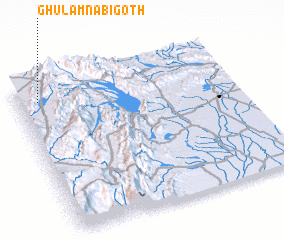 3d view of Ghulām Nabi Goth