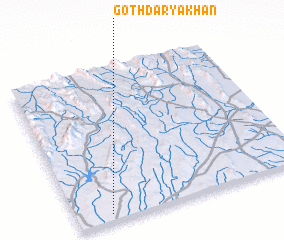 3d view of Goth Darya Khān