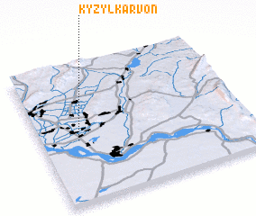 3d view of Kyzyl-Karvon