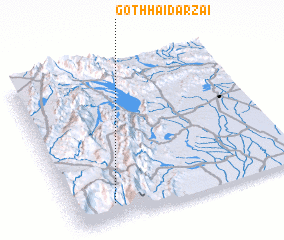 3d view of Goth Haidarzai