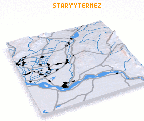 3d view of Staryy Termez