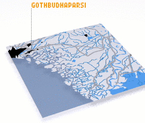 3d view of Goth Budha Pārsi