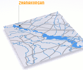 3d view of Zhanakorgan