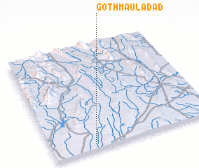 3d view of Goth Maulādād