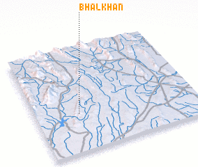 3d view of Bhāl Khān